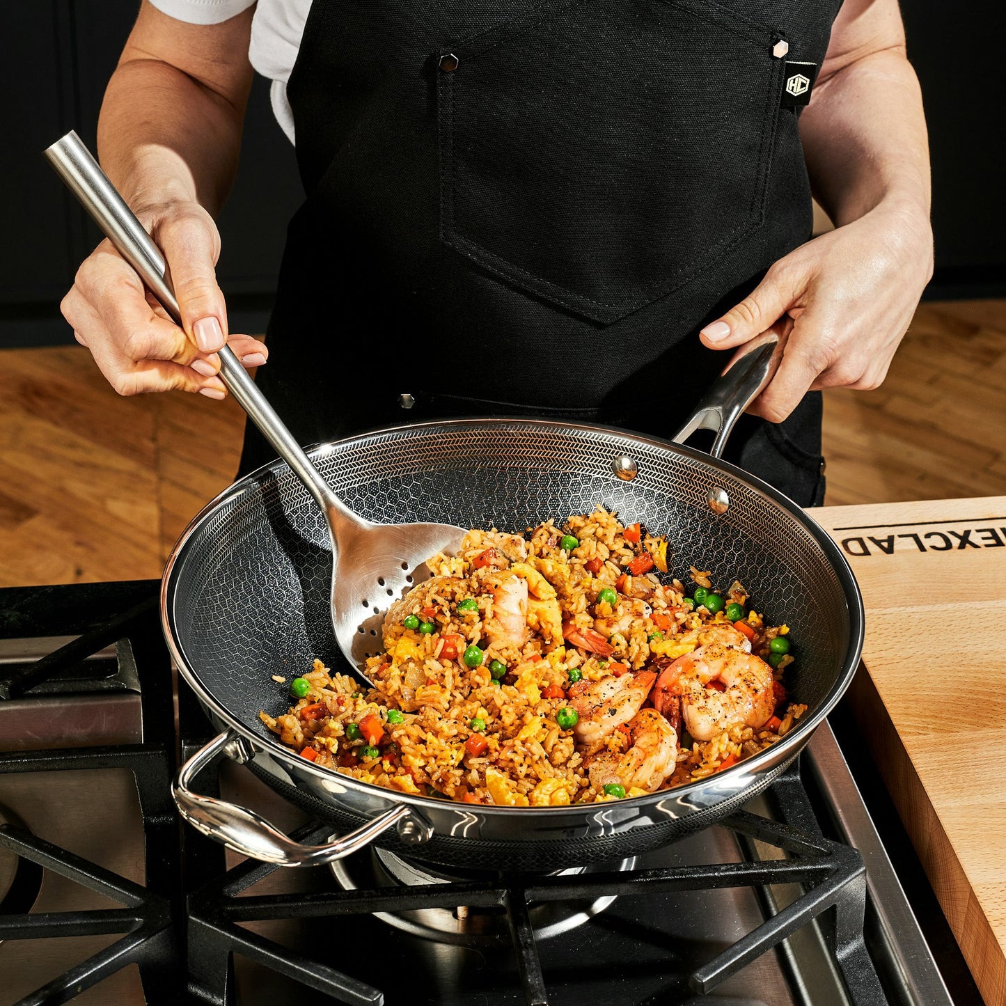 7pc ApexClad Hybrid Cookware Set w/ Lids & Wok
