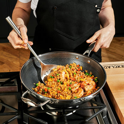 7pc ApexClad Hybrid Cookware Set w/ Lids & Wok