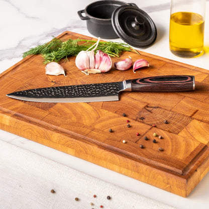 Apex HOKU Series – 6 Piece Knife Set with Acacia Holder