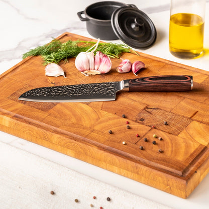 Apex HOKU Series – 6 Piece Knife Set with Acacia Holder