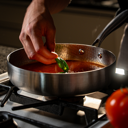 Apex Titanium Hammered Deep Pan