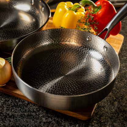 Apex Titanium Hammered Deep Pan