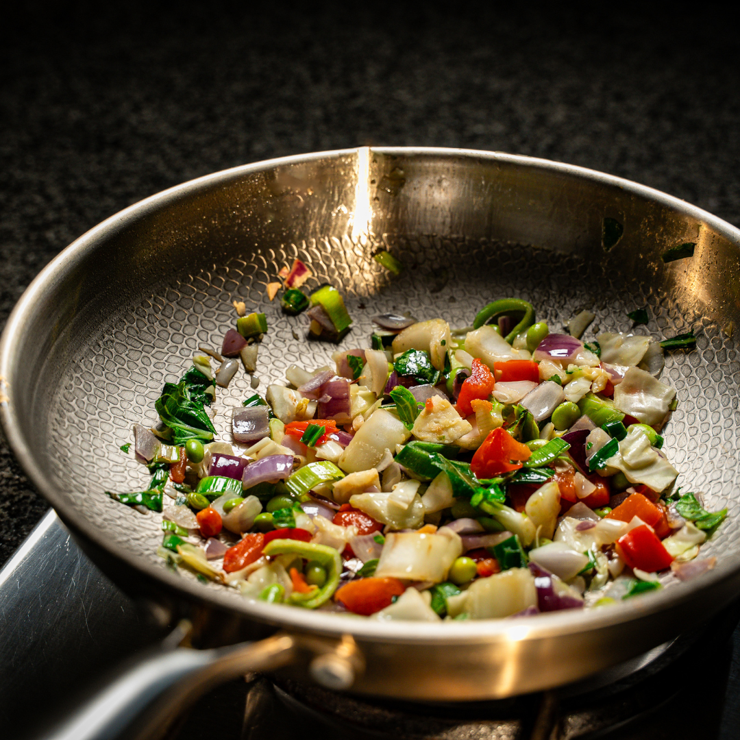 Apex Titanium Hammered Wok Pan