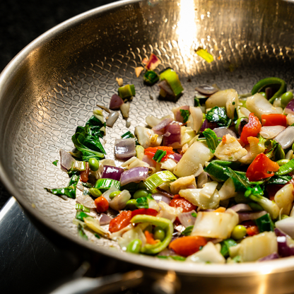 Apex Titanium Hammered Wok Pan