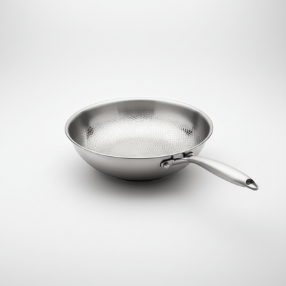 Apex Titanium Hammered Wok Pan