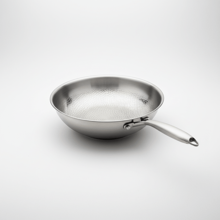 Apex Titanium Hammered Wok Pan