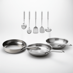 Titanium Hammered Cookware Bundle