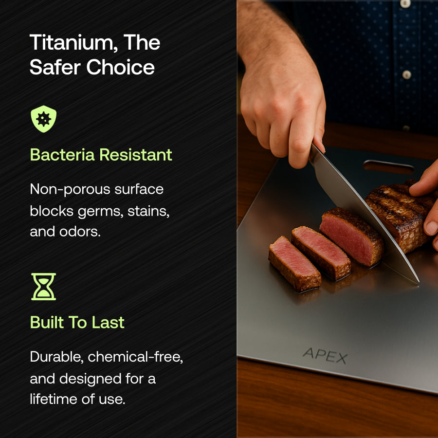 Apex Titanium Cutting Board 3 Boards