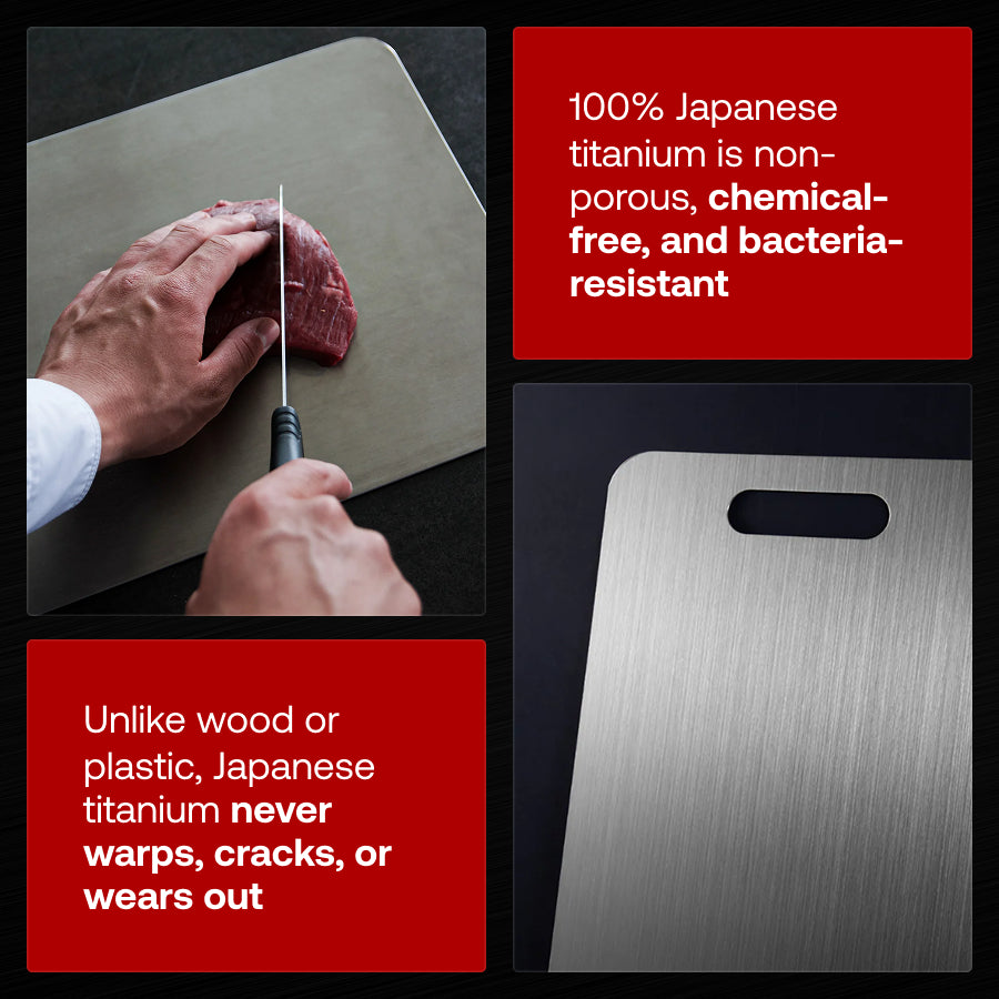 Apex Titanium Cutting Board 3 Boards