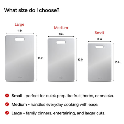 Apex Titanium Cutting Board