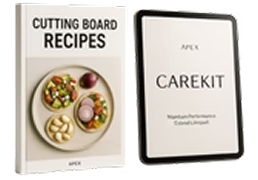 Apex Titanium Cutting Board 3 Boards